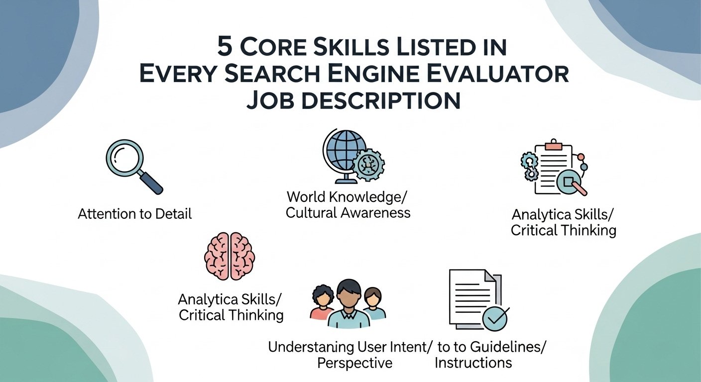 5 Core Skills Listed in Every Search Engine Evaluator Job Description