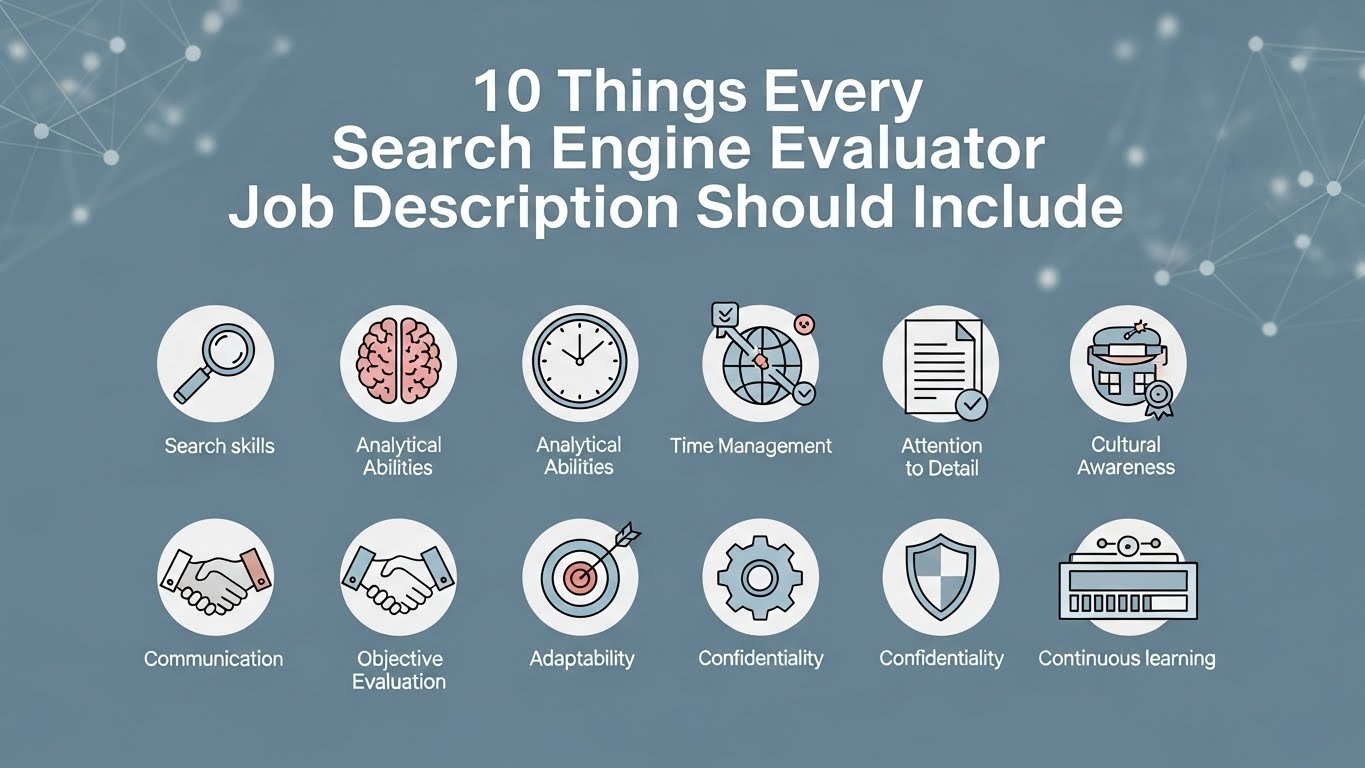 10 Things Every Search Engine Evaluator Job Description Should Include