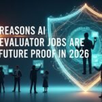 AI evaluator reviewing artificial intelligence outputs to ensure accuracy, safety, and quality for future proof AI jobs in 2026