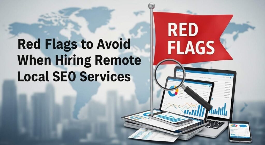 Red flags to avoid when hiring remote local SEO services for business growth