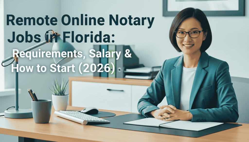 Remote Online Notary Jobs in Florida