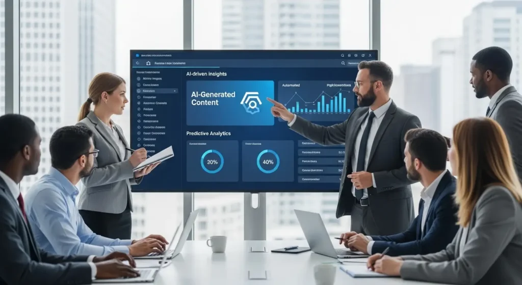 AI Generated Content in Companies
