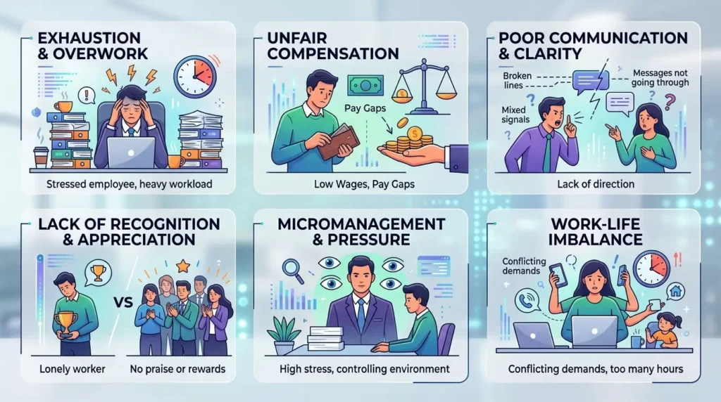 Common Problems Workers Report
