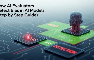 AI evaluator analysing bias in AI model using fairness testing dashboard
