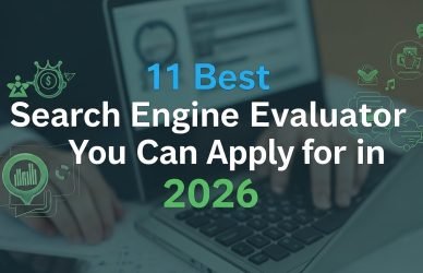 Search Engine Evaluator jobs list for 2026 showing top companies, roles, and hiring opportunities for remote AI and search quality evaluators.