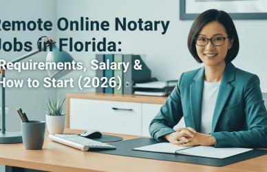 Remote Online Notary Jobs in Florida