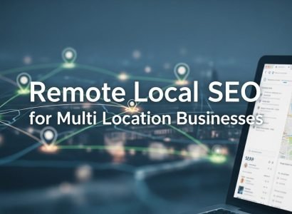 Remote local SEO strategy for multi location businesses showing city based rankings on Google Maps
